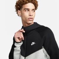 Nike Tech Fleece Sportswear Vest Lichtgrijs Zwart Wit
