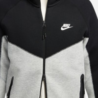 Nike Tech Fleece Sportswear Vest Lichtgrijs Zwart Wit