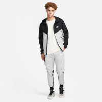 Nike Tech Fleece Sportswear Vest Lichtgrijs Zwart Wit