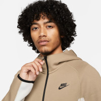 Nike Tech Fleece Sportswear Vest Wit Beige Zwart