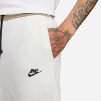 Nike Tech Fleece Sportswear Joggingbroek Wit Beige Zwart