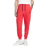 Nike Tech Fleece Sportswear Sweat Pants Melange Red Black