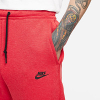 Nike Tech Fleece Sportswear Sweat Pants Melange Red Black