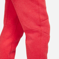 Nike Tech Fleece Sportswear Sweat Pants Melange Red Black