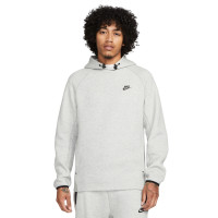 Nike Tech Fleece Sportswear Tracksuit Hooded Light Grey Black