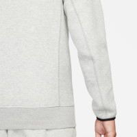 Nike Tech Fleece Sportswear Tracksuit Hooded Light Grey Black