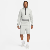 Nike Tech Fleece Sportswear Short Light Grey Black