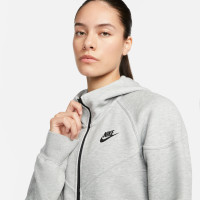 Nike Tech Fleece Trainingspak Dames Lichtgrijs Zwart 2023