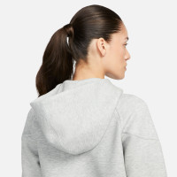 Nike Tech Fleece Vest Sportswear Dames Lichtgrijs Zwart