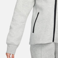Nike Tech Fleece Vest Sportswear Dames Lichtgrijs Zwart