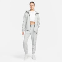 Nike Tech Fleece Vest Sportswear Dames Lichtgrijs Zwart