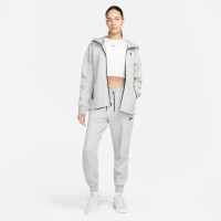 Nike Tech Fleece Vest Sportswear Dames Lichtgrijs Zwart