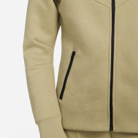 Nike Tech Fleece Sportswear Vest Dames Beige Zwart