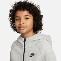 Nike Tech Fleece Sportswear Vest Kids Lichtgrijs Zwart