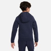 Nike Tech Fleece Sportswear Trainingspak Kids Donkerblauw Zwart