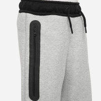 Nike Tech Fleece Sportswear Sweat Pants Kids Light Grey Black White