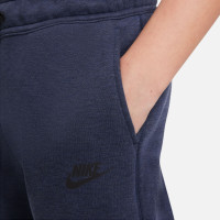 Nike Tech Fleece Sportswear Joggingbroek Kids Donkerblauw Zwart