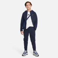 Nike Tech Fleece Sportswear Joggingbroek Kids Donkerblauw Zwart