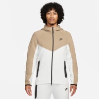 Nike Tech Fleece Sportswear Trainingspak Wit Beige Zwart
