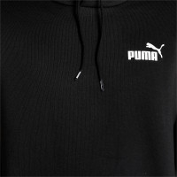 PUMA Essentials Small Logo Hoodie Zwart Wit