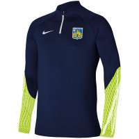 Nike KVC Westerlo Trainingspak 1/4-Zip 2023-2024 Donkerblauw Neongeel