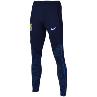 Nike KVC Westerlo Trainingspak Full-Zip 2023-2024 Donkerblauw Neongeel