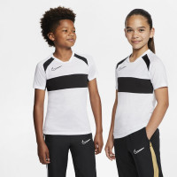 Nike Dry Academy Trainingsshirt Kids Wit Zwart