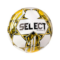 Select Numero 10 v23 Ballon de Football Taille 4 Blanc Jaune