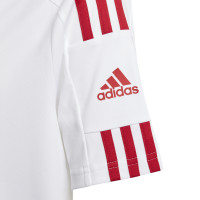 adidas Squadra 21 Voetbalshirt Kids Wit Rood