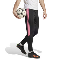 adidas Tiro 23 Club Trainingsbroek Zwart Roze