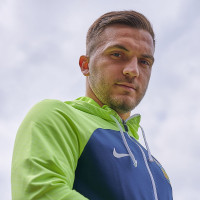 Nike KVC Westerlo Trainingspak Full-Zip 2023-2024 Donkerblauw Neongeel