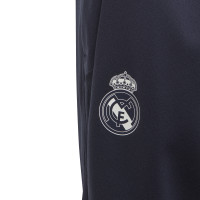 adidas Real Madrid Trainingsbroek 2023-2024 Kids Donkerblauw Wit Goud