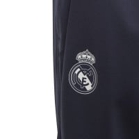 adidas Real Madrid Trainingspak Hooded 2023-2024 Kids Donkerblauw Wit Goud