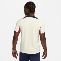 Nike Paris Saint-Germain Strike Trainingsshirt 2023-2024 Wit Donkerblauw