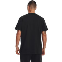 Under Armour Heavyweight T-Shirt Logo Black White