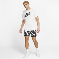 Nike Sportswear Logo T-Shirt Wit Zwart