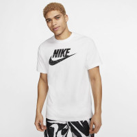 Nike Sportswear Logo T-Shirt Wit Zwart