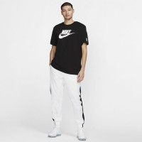 Nike Sportswear Hybrid T-Shirt Zwart Wit