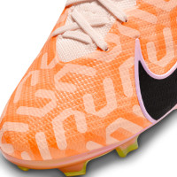 Nike Zoom Mercurial Vapor 15 Elite Gras Voetbalschoenen (FG) Oranje Zwart