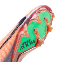Nike Zoom Mercurial Superfly 9 Elite Gras Voetbalschoenen (FG) Oranje Zwart