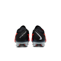 Nike Phantom GX Elite IJzeren-Nop Voetbalschoenen (SG) Anti-Clog Zwart Felrood Wit