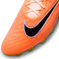 Nike Phantom GX Elite Gras Voetbalschoenen (FG) Oranje Zwart