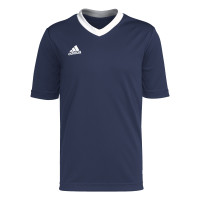 adidas Entrada 22 Trainingsset Kids Donkerblauw Wit