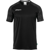 Uhlsport Reaction Keeperstenue Kids Zwart Donkergrijs