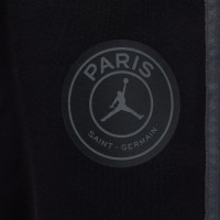 Nike Paris Saint-Germain X Jordan Fleece Joggingbroek 2023-2024 Zwart Grijs