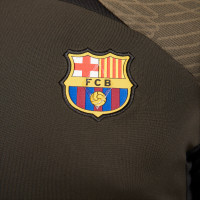 Nike FC Barcelona Strike Trainingsset 2023-2024 Donkergroen Zwart Wit