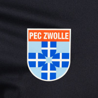 adidas PEC Zwolle Warming-Up Trainingspak 1/4-Zip 2023-2024 Zwart