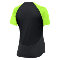 Nike Dri-Fit Academy Pro Trainingsshirt Dames Zwart Geel Wit