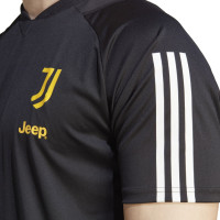 adidas Juventus Trainingsset 2023-2024 Zwart Wit Geel