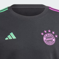 adidas Bayern München Crew Sweater 2023-2024 Zwart Groen Paars
